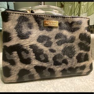 Kate Spade leopard print clutch